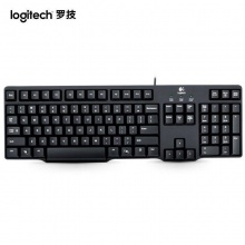 羅技 經(jīng)典K100 黑色 臺式機(jī)鍵盤 PS/2