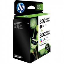 惠普（HP) CR312AA 802s黑色+802s彩色墨盒套裝